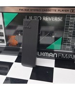 1 (3D Print) Black BATTERY TRAY COVER for Sony Walkman FM18/28 Cassette ... - $14.95