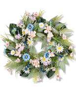 20&quot; Eucalyptus Front Door Wreath Green All Seasons Porch Window Decor - $436.58 MXN