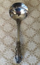 Onieda Northland Kings and Queens Stainless Japan Solid Gravy Ladle 7 3/4&quot; - £10.65 GBP