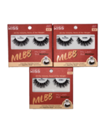 Kiss MLBB My Lash but Bolder 88376 Superfine band Lot of 3 - $26.62 CAD