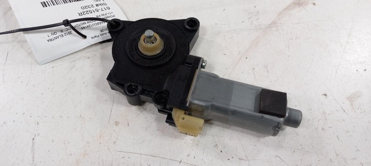 Passenger Right Power Window Motor Front Station Wgn Fits 09-12 ELANTRA - $64.84