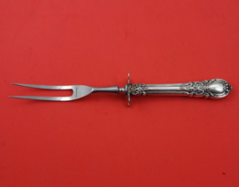 American Victorian by Lunt Sterling Silver Steak Carving Fork HH WS 9&quot; Heirloom - £46.69 GBP