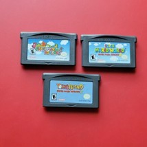 Super Mario Advance 1 2 3 Nintendo Game Boy Advance Games Mario 2 World ... - $102.82