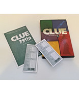 Clue board game pieces rope candlestick game board notebook instructions - $22.07
