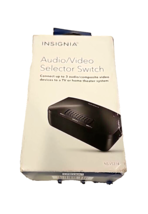 Insignia NS VS314 AV Audio Video Selector Switch 3 Way Black for PC Lapt... - €11,54 EUR