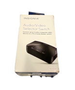 Insignia NS VS314 AV Audio Video Selector Switch 3 Way Black for PC Lapt... - $18.58 CAD