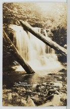 RPPC Penna&#39;s Grand Canyon Pennsylvania Waterfall Tioga County Postcard P8 - £12.67 GBP