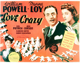 Love Crazy Featuring William Powell, Myrna Loy 11x14 Photo - £11.74 GBP