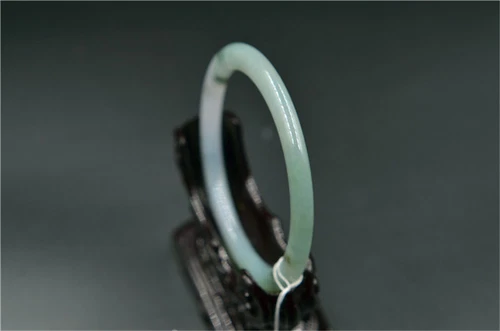 old jade bracelet grade A Burma gemstone bangle natural untreated 180750... - $5,236.89 MXN