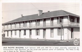 Monterey California~Old Pacific BUILDING~1930s Frashers Real Photo Postcard - £8.91 GBP