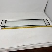 24&quot; Glass Shelf with Wire frame - £19.83 GBP