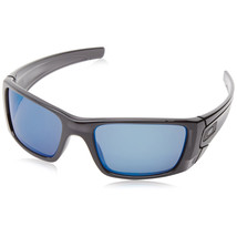 Oakley Fuel Cell Polarized Iridium Sunglasses Polished Black Ink Frame Ice Lens - £95.02 GBP