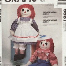 Raggedy Ann &amp; Andy 36&quot; DIY Sewing Kit: Create Your Own Classic Dolls - $124.69
