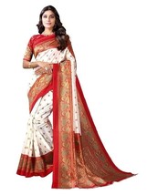 Womens Jacquard Standard Length Saree Sari Clothes Dress c - £1.56 GBP