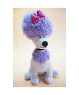 Kohl’s Cares CLIFFORD THE BIG RED DOG 12&quot; CLEO DILLER Purple French Pood... - £24.69 GBP