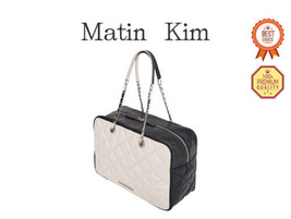 [Martin Kim] Big Quilting Bag In Ivory MTK21BBG015W0IV Korean Brand - £187.93 GBP