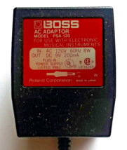 Boss PSA-120 1980&#39;s Japan Vintage AC Adapter Power Supply for Boss Guitar Pedals - $49.49