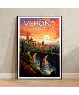 Verona Travel Poster, Italy Wall Art, Italy Print, Verona Poster, Italy ... - £11.32 GBP+