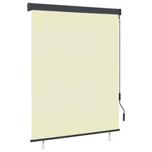 vidaXL Cream Outdoor Roller Blind, 140cm x 250cm, Waterproof & UV-Protected - $2,190.39 MXN