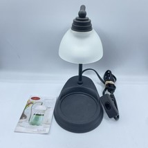 Candle Warmers Etc. Aurora Lighted Candle Warmer Lamp Black Electric Pre-owned - £15.76 GBP