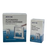 Automated Dental Floss Dispenser Pop-up Flossers Holder 100 Ct With Trav... - $11.29