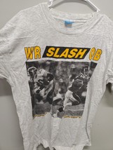 Vintage 1990s Kordell Stewart Slash Steelers Fotl T-Shirt Large - £74.03 GBP