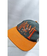 Vintage University of Miami Hurricanes Hat Cap Mens The Game Snapback Ba... - €21,48 EUR