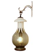 Beautiful Art Nouveau Cottage Wall Light Lantern Wall Lamp - $211.40