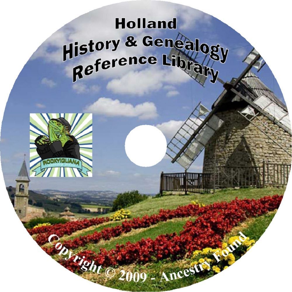 68 old books HOLLAND Dutch History American Genealogy Records