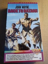 Back to Bataan starring John Wayne (VHS, 1992, Color Enhanced) NEW SEALED - £152.13 GBP