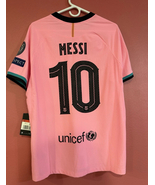2020/21 Barcelona Third Vaporknit Jersey #10 Messi (M-2XL) BWNT Free Shi... - $93.00