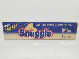 1983 VINTAGE 1980&#39;s SNUGGLE Bear FABRIC Softener Sheets Partial Retro La... - $175.03 MXN