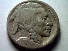 1920-D Buffalo Nickel About Good / Good AG/G Original Bobs Coins Fast 99c Ship - £6.69 GBP