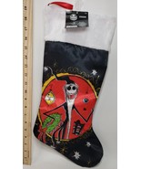Disney Nightmare Before Christmas Jack Skellington Christmas Stocking Bl... - $308.09 MXN