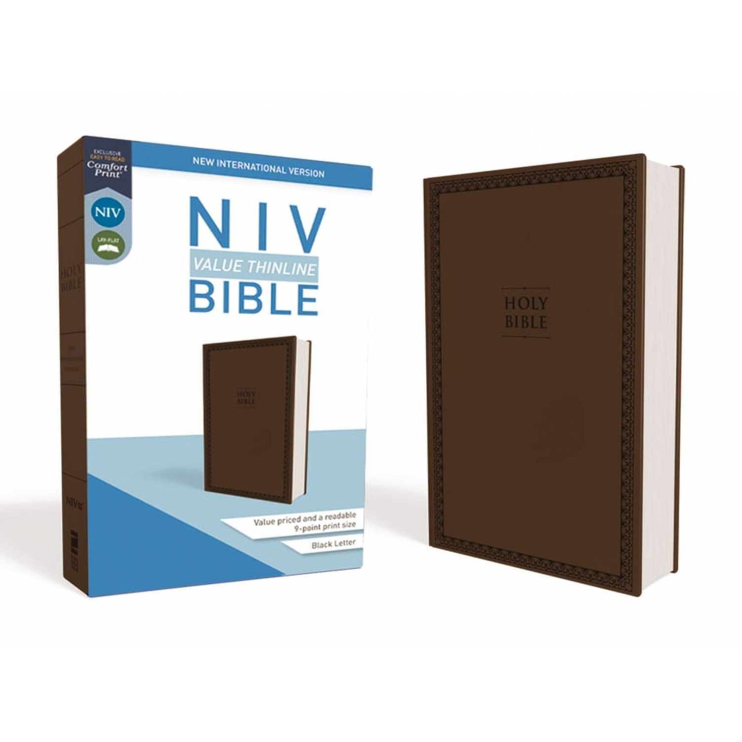 Zondervan Chocolate Leathersoft NIV Value Thinline Bible - $38.44