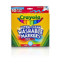 Crayola Washable Broadline Marker 10pk - Bright - £14.89 GBP