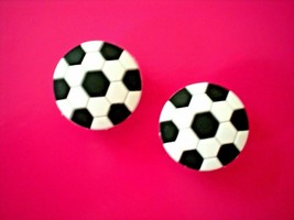 Shoe Charm Soccer Ball Plug Button Hole Accessories WristBand Comp/ With Croc - $4.99