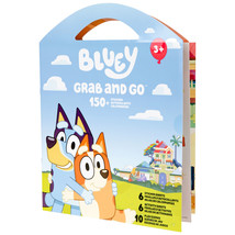 Bluey Grab and Go 150+ Sticker Sheet Multi-Color - £8.76 GBP