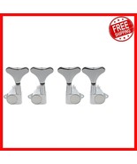 High-Precision Bass Guitar Tuners Set - 2+2 Sealed Keys for 4 String Models - $678.97 MXN