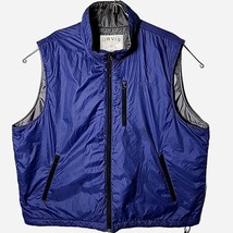 Orvis Men XXL Blue Primaloft Sporting Full Zip Outdoor Quilted Lined Vest - £53.40 GBP