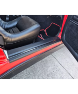 1978-1982 C3 CORVETTE DOOR SILLS TEXTURED BLACK POWDERCOAT 2PC - $4,024.16 MXN