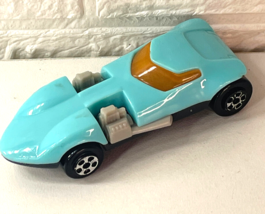 Hot Wheels 2019 Plastic Blue Car Made for McDonald&#39;s in China - £2.60 GBP