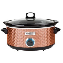 Brentwood Select 7 Quart Slow Cooker in Copper - £72.60 GBP