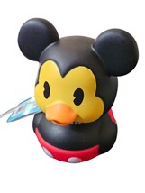 Just Play Disney 3.5&quot; Rubber Bath Toy Duck - New - Mickey Mouse - $9.99