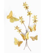Mid Century Modern Brass &amp; Copper Flowers &amp; Butterflies, Selling OBO - $363.21 MXN