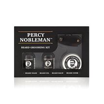Beard Grooming Kit by Percy Nobleman. A Beard Oil, Wash, Wax &amp; Comb Gift... - $99.00