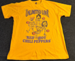 Los Angeles Lakers Red Hot Chili Peppers Unlimited Love Shirt Men&#39;s XL G... - $24.69