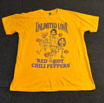 Los Angeles Lakers Red Hot Chili Peppers Unlimited Love Shirt Men&#39;s XL G... - £19.37 GBP