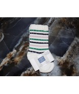 Janie and Jack White Striped Scalloped Top Socks Size 0-6 Months Girl&#39;s NEW - €5,49 EUR
