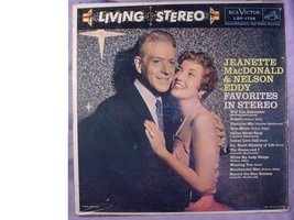 J EAN Ette Macdonald Nelson Eddy Favorites In Hi Fi Vinyl Record [Vinyl] Jeanette - £11.47 GBP